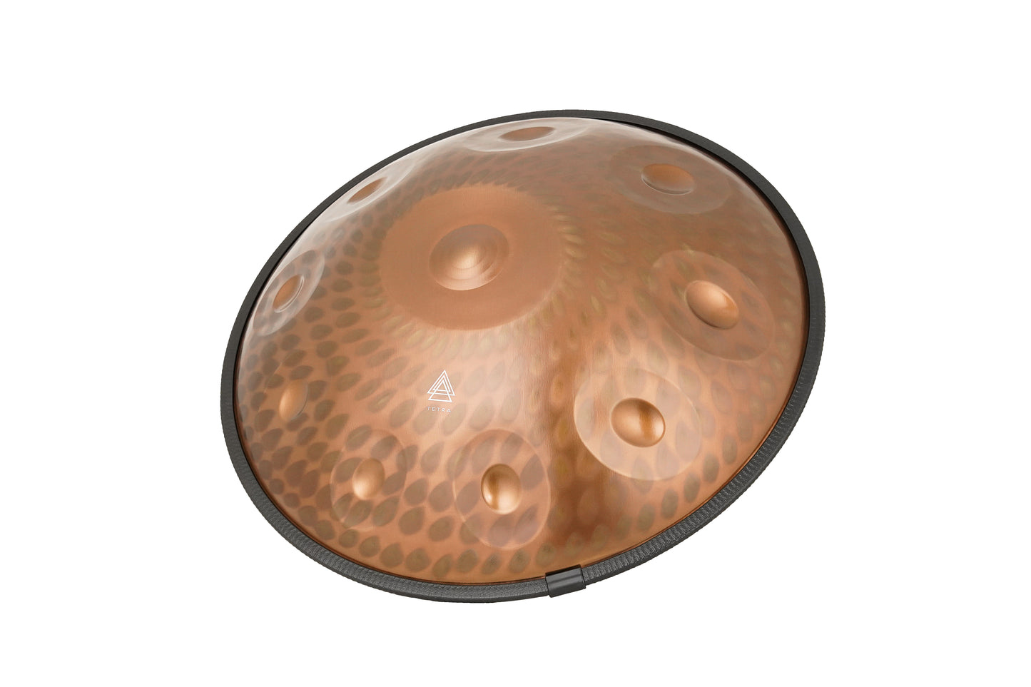 HANDPAN 10 Notes in Copper colour Limited Edition ENGRAVED 432 hz, 22' ( 55 cm) Hand-Tuned