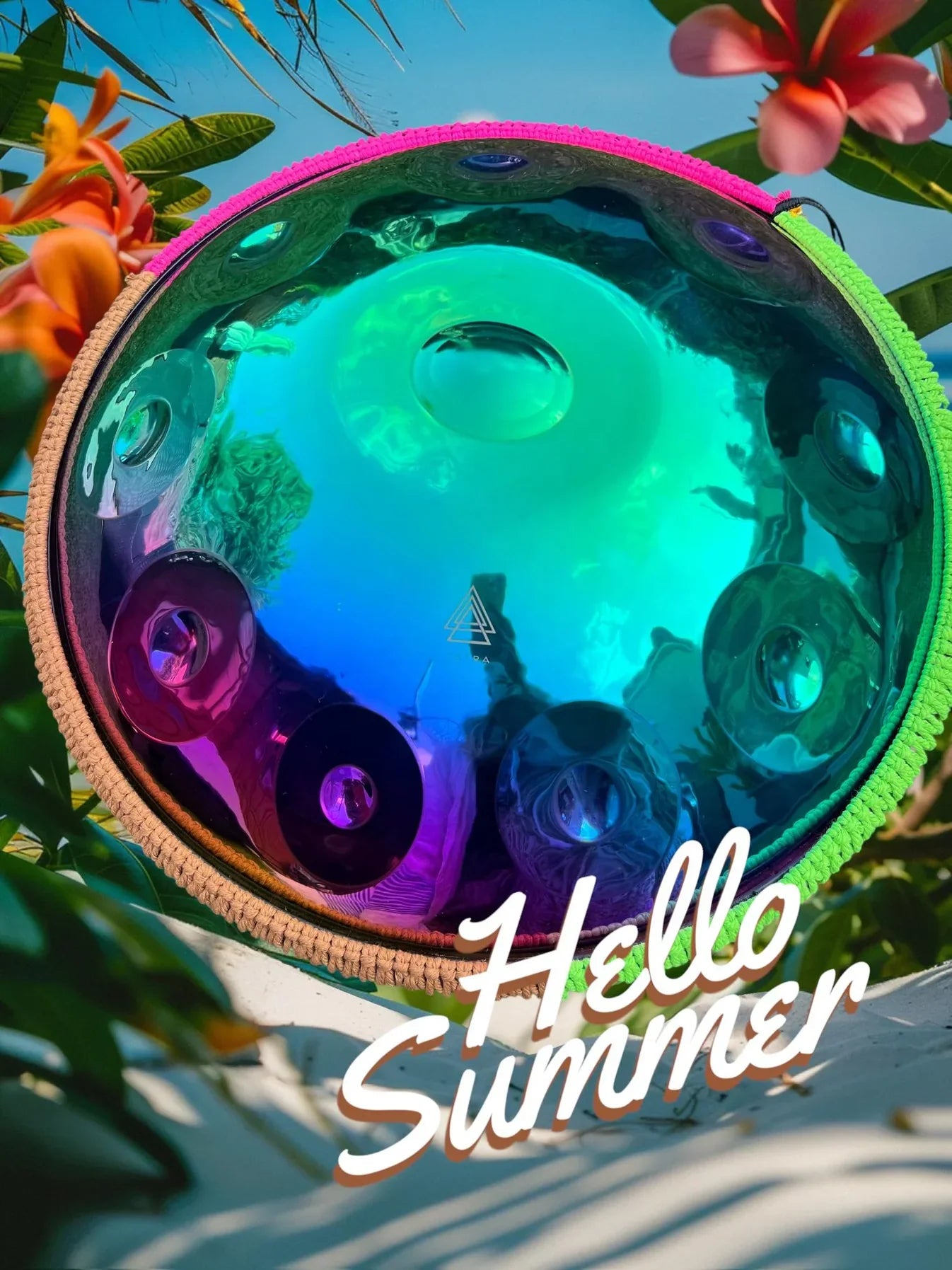 Purple & Blue Handpans