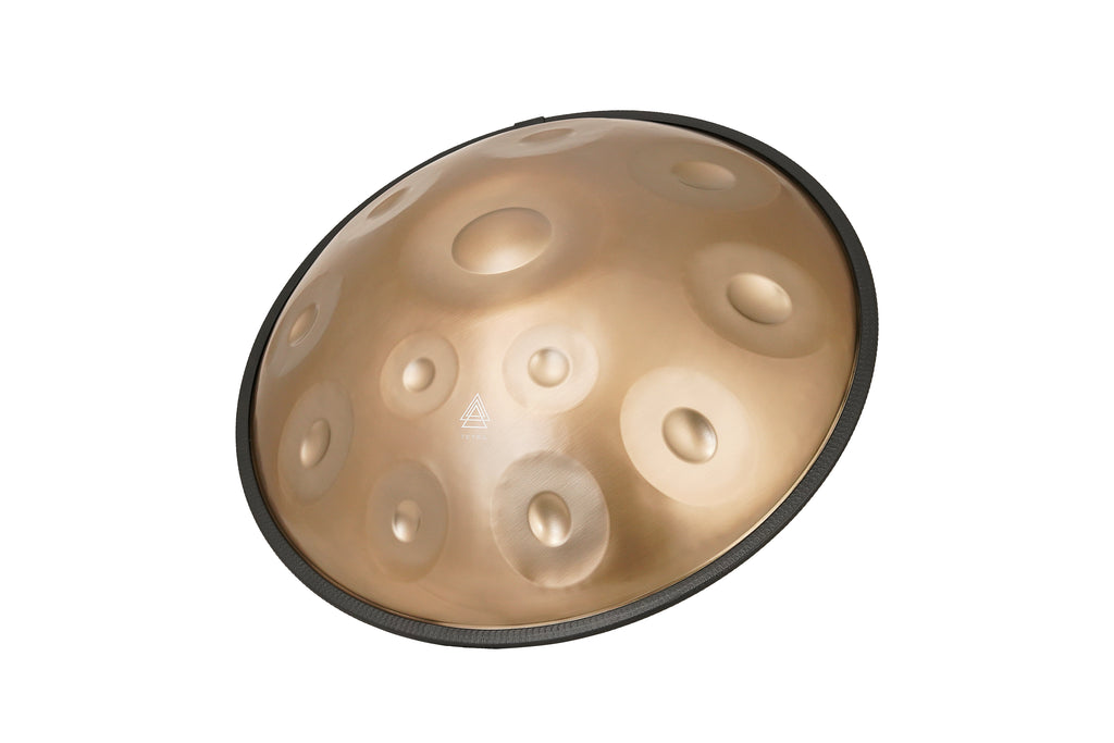 Tetra Handpan | D Kurd | 12 Notes | Gold | 432 Hz