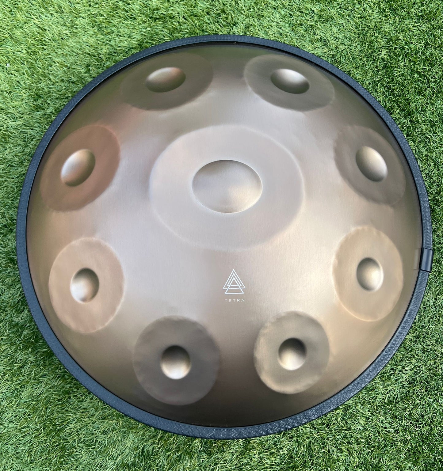 Handpan - Golden / 22 inches 12 notes / Stainless Steel / D Minor Kurd