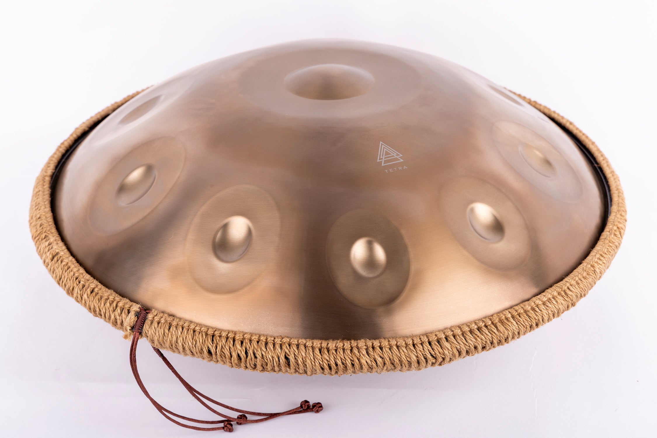 Tetra Handpan | D Kurd | 12 Notes | Gold | 432 Hz