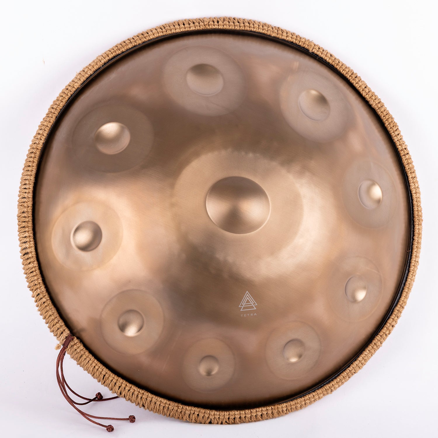 Tetra Handpan | D Kurd | 12 Notes | Gold | 432 Hz