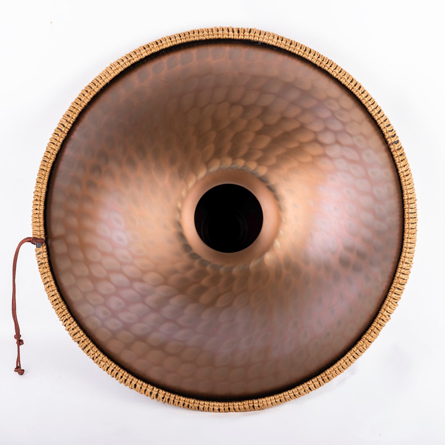 Engraved HANDPAN 10 Notes | 432Hz | Stainless Steel | Triple Ding | Rose Gold|