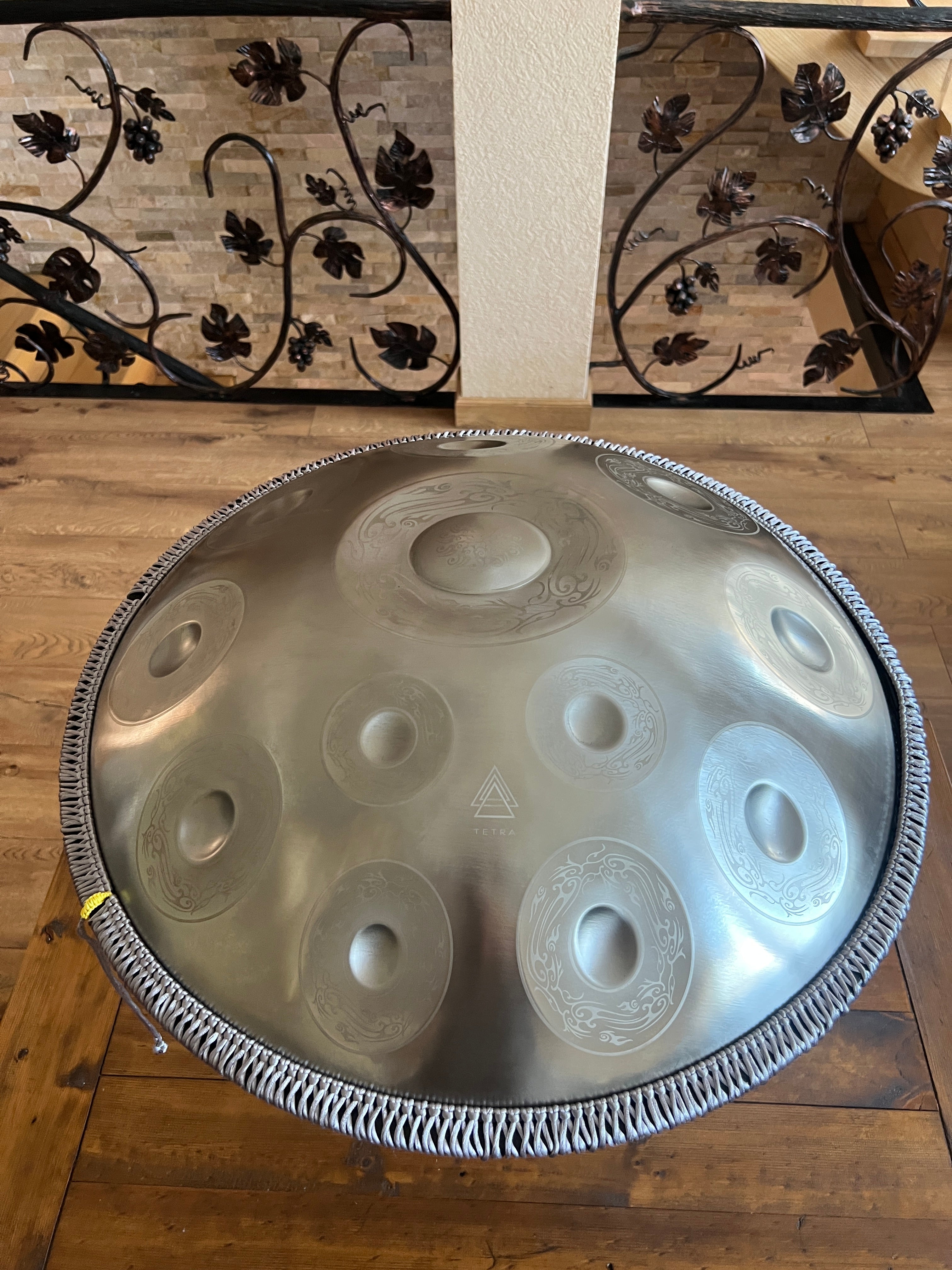 Tetra Handpan | D Kurd | 12 Notes | SILVER Sunbird| 432 Hz