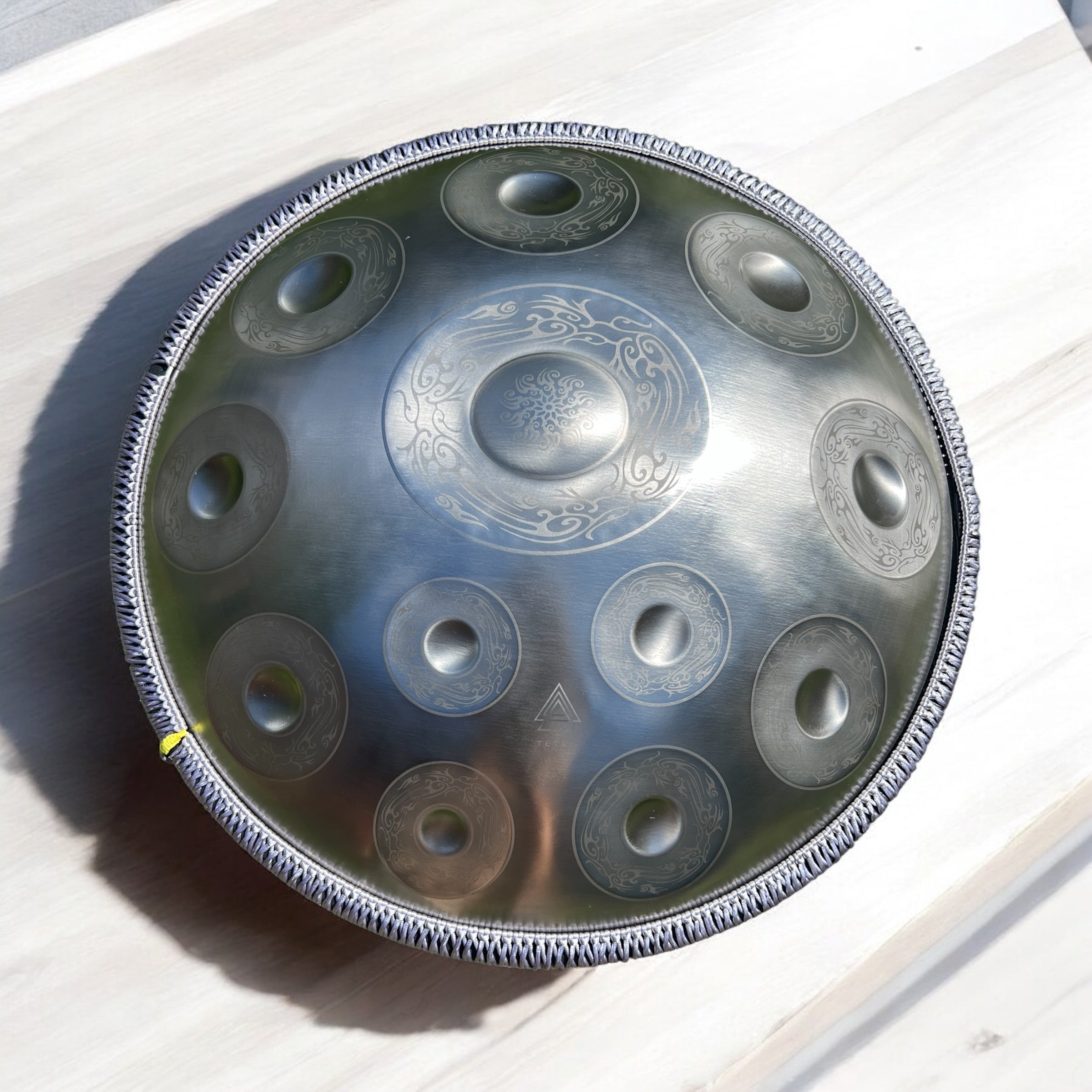 Tetra Handpan | D Kurd | 12 Notes | SILVER Sunbird| 432 Hz