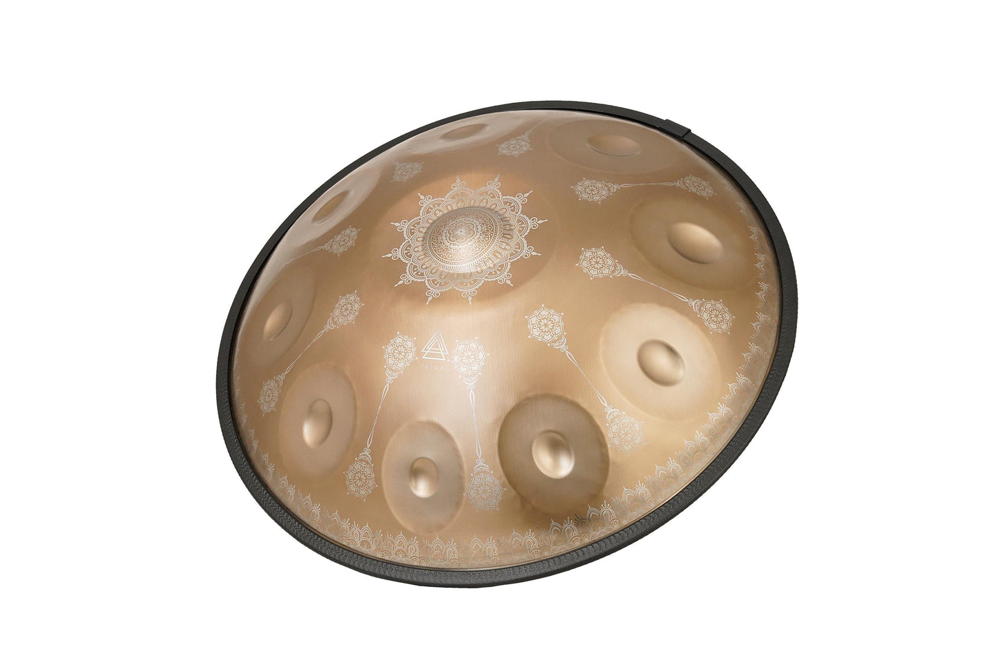 Bronze MANDALA Handpan Drum – 10 Notes D Kurd | Stainless Steel