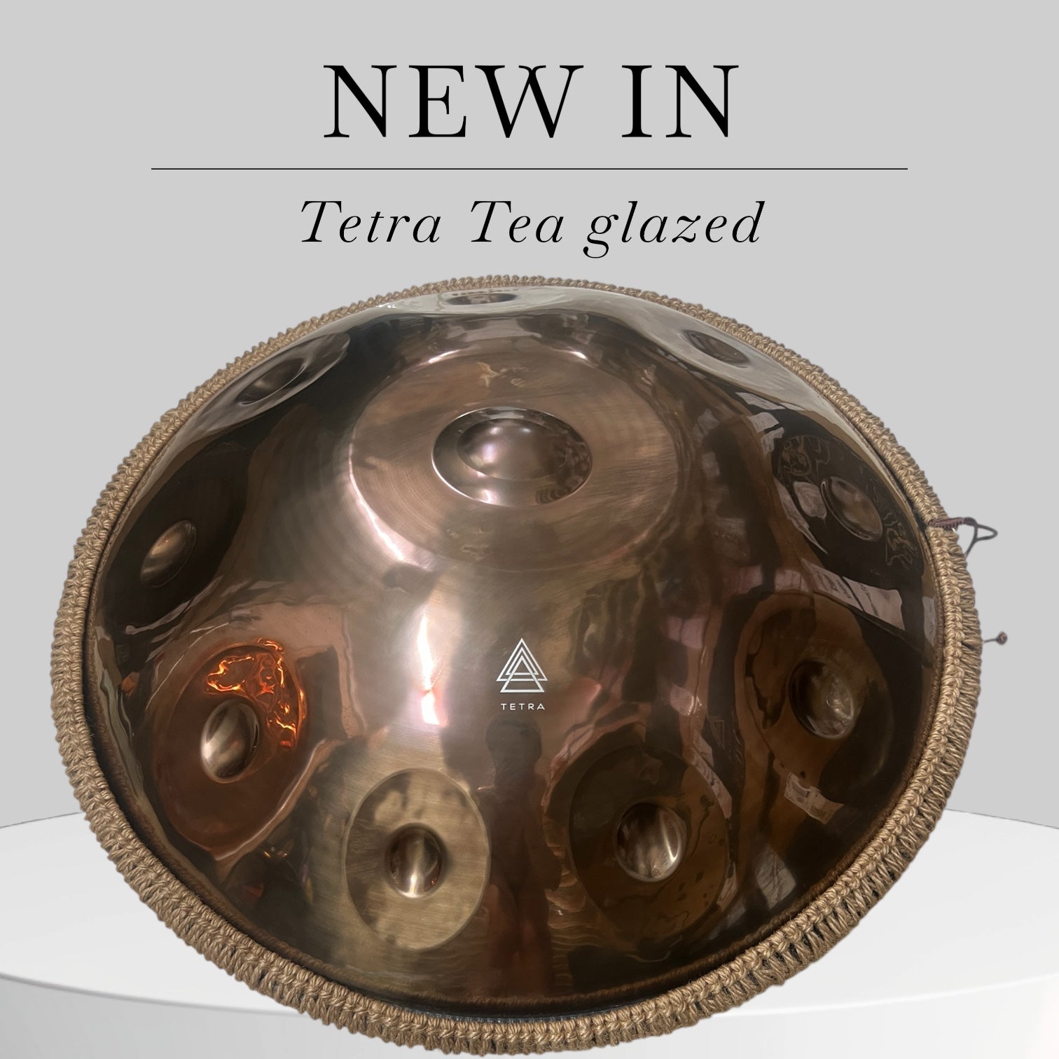 Tetra Handpan | D Kurd | 10 Notes | Bronze| 432 Hz – Tetra Handpans