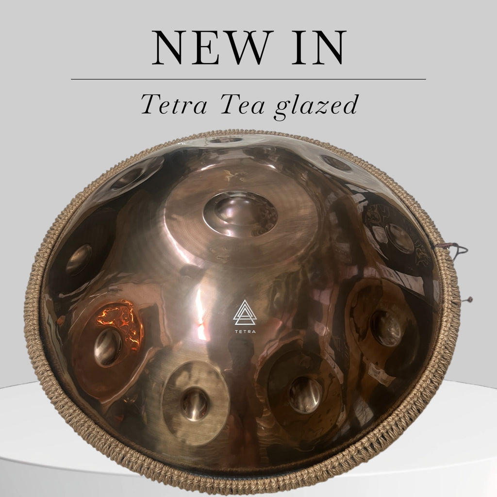 Tetra Handpan | D Kurd | 10 Notes | Bronze| 432 Hz